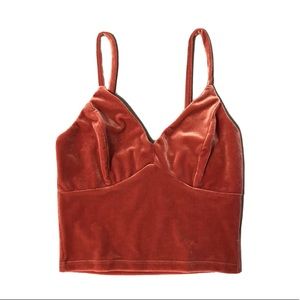 Velvet Crop Tank